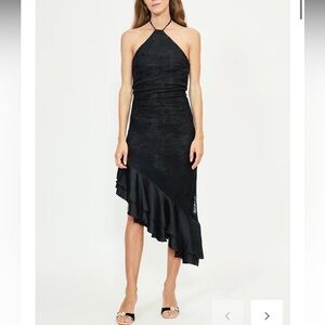 Musier Paris Assymetrical Margarita dress